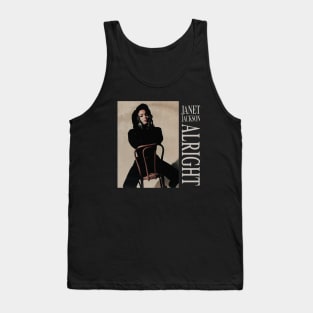 Janet /// 80s Aesthetic Retro Fan Design Tank Top